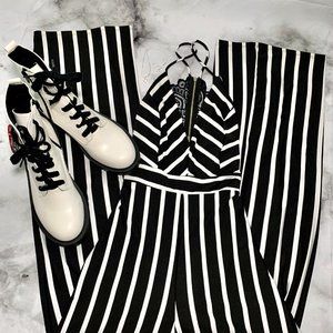 Chocolate USA Striped Jumpsuit